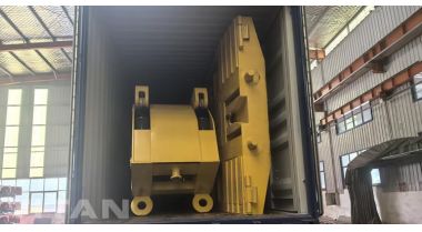 2 Axle 50 Ton Lowboy Trailer will be sent to Trinidad and Tobago