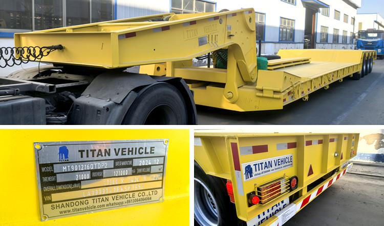 4 Axle Detach Lowboy Trailer for Sale in Trinidad and Tobago