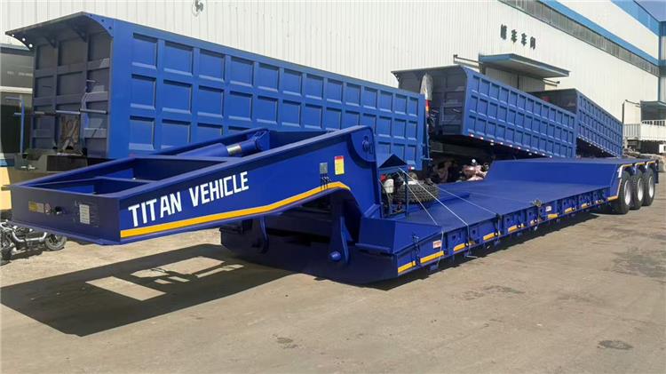 3 Axle 80 Ton Lowboy Trailer for Sale in Nigeria Lagos