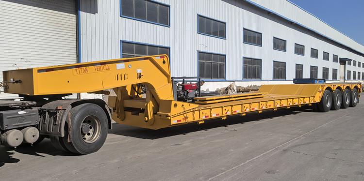 3 Axle 60 Ton Detach Trailer for Sale in Ghana