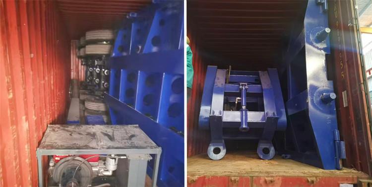 80 Ton Hydraulic Detachable Gooseneck Lowboy Trailer in Guam