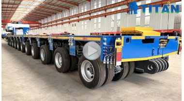 12 Axle Goldhofer Modular Trailer