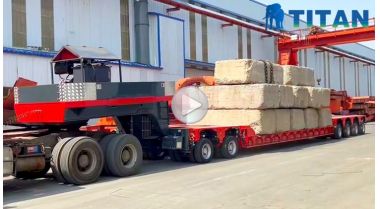 Nicolas Hydraulic Modular Trailer